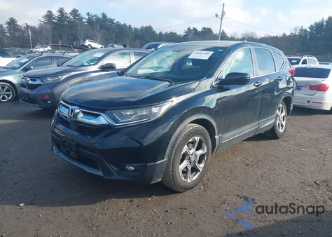 2018 Honda Cr-V Ex из США, поврежденный, VIN 7FARW2H59JE092962